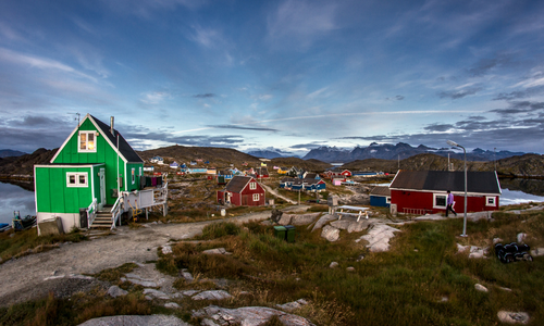 Small community in Itilleq, Greenland; Mads Pihl