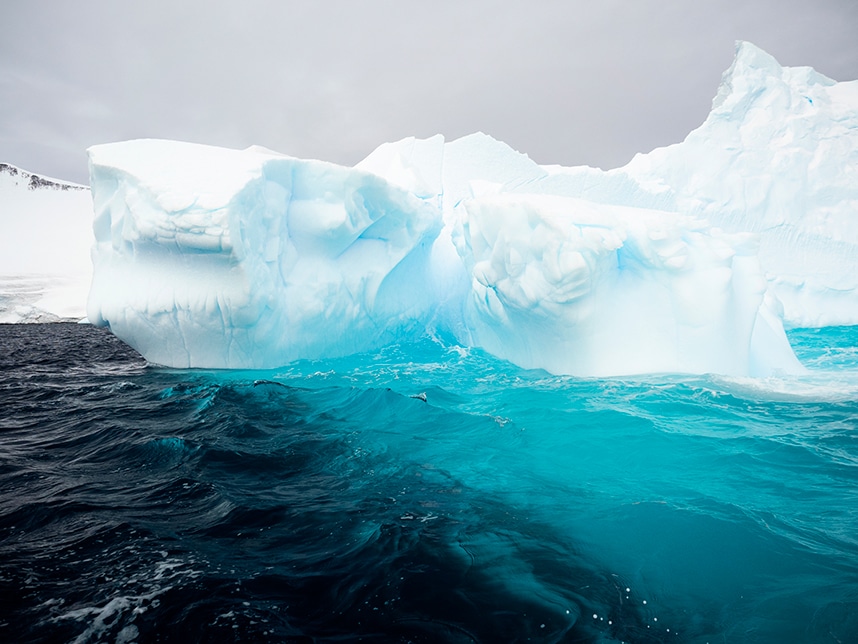 Antarctica - serene and inhospitable