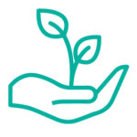 Teal Plant Icon