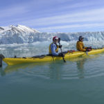 Two People Kayaking in Spitsbergen, Svalbard; Al Bakker